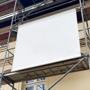 PVC Werbebanner per qm